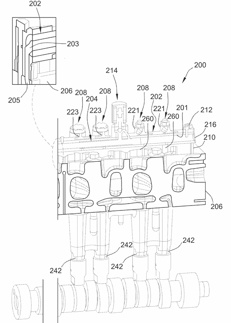 通用汽车申请V8发动机气缸停用系统专利