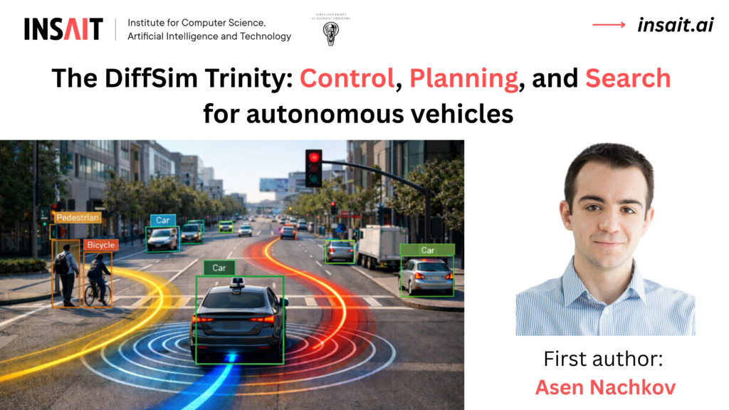 INSAIT推出基于可微仿真的自动驾驶新范式DiffSim Trinity