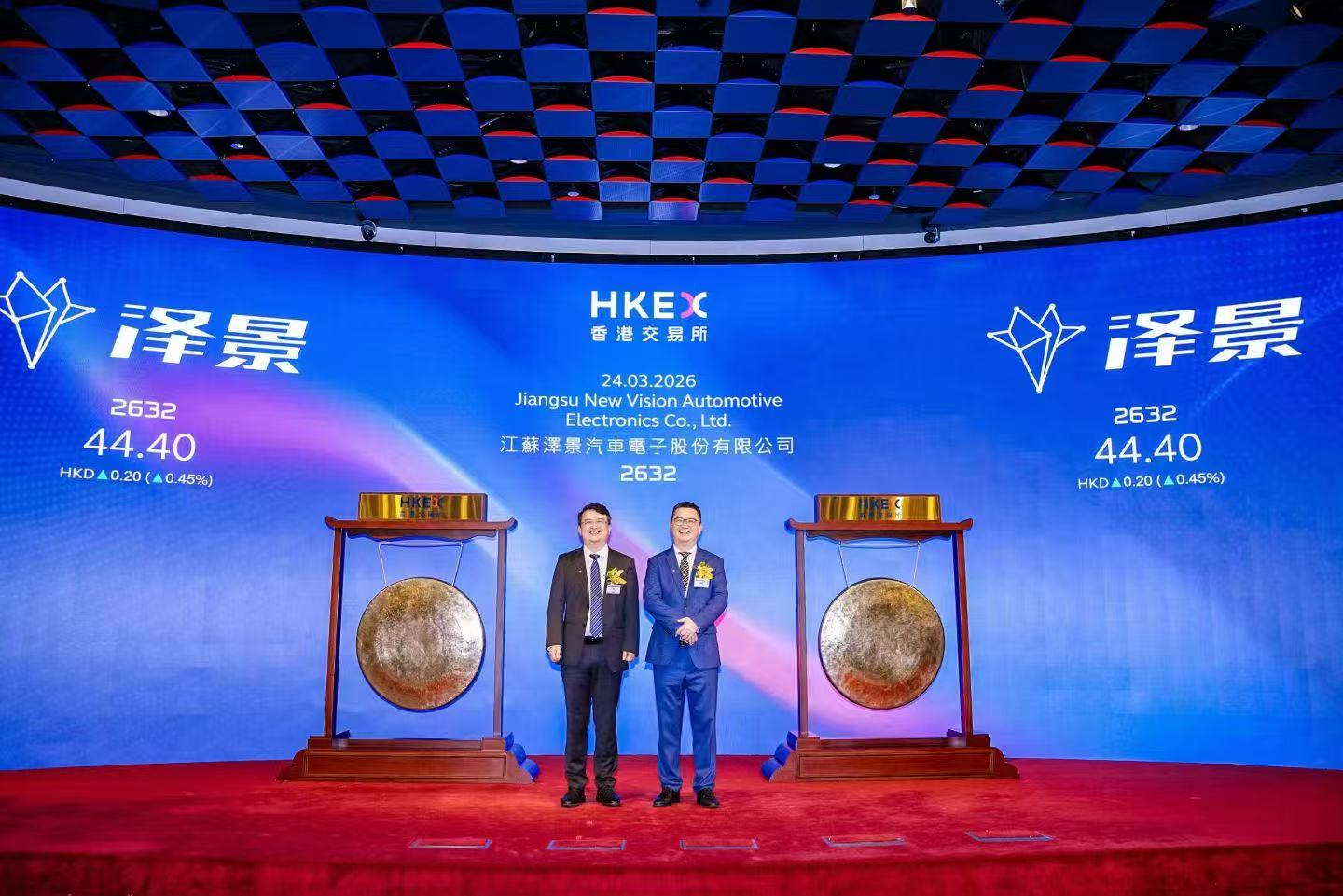 泽景电子正式登陆港交所