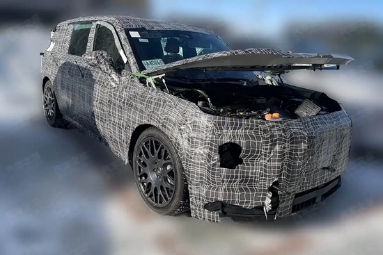 采用六座布局 阿维塔旗舰SUV谍照首曝