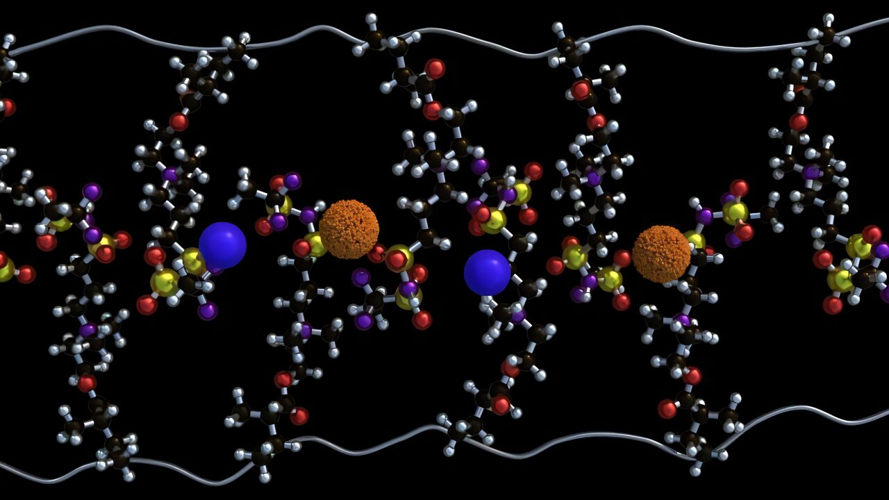 ORNL发明新聚合物电解质 允许离子在固态电池中流动