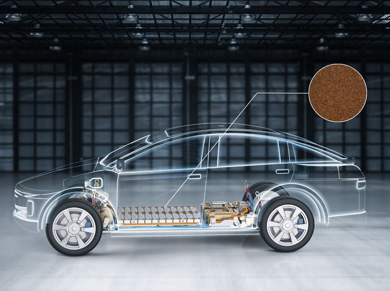 Amorim推出基于软木的ETP058材料 专为EV电池的绝缘和保护开发