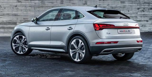 竞争奔驰宝马,奥迪Q5轿跑版设计曝光,已经准备国产
