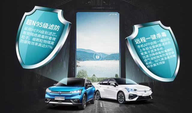 一键远程消毒!媲美N95的移动大口罩!广汽新能源抗疫奥利给