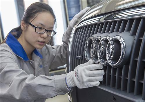 奥迪2012年在华销量突破40万辆 同比增29.6%