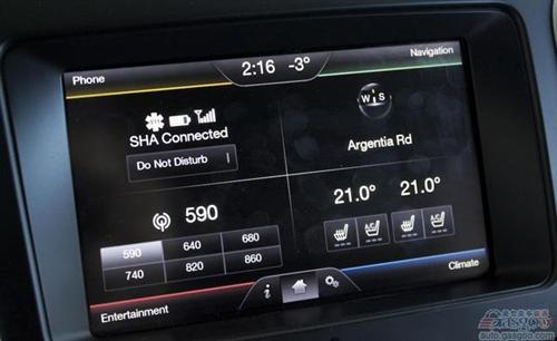 十大最佳汽车信息娱乐导航系统：克莱斯勒折桂
